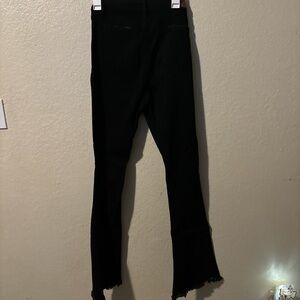 Cute black bootcut jeans
